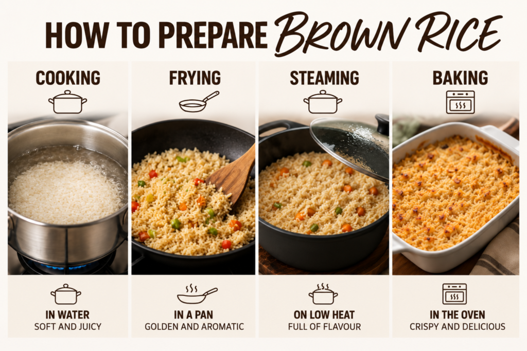 BROWN RICE