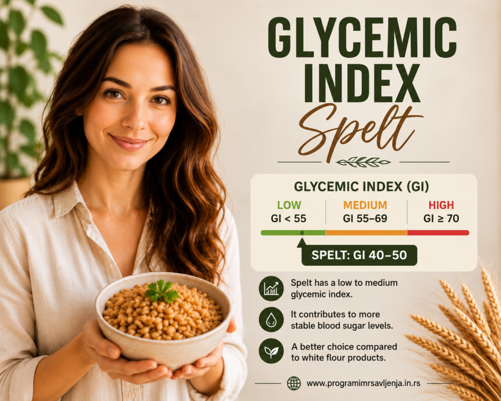 SPELT GLYCEMIC INDEX