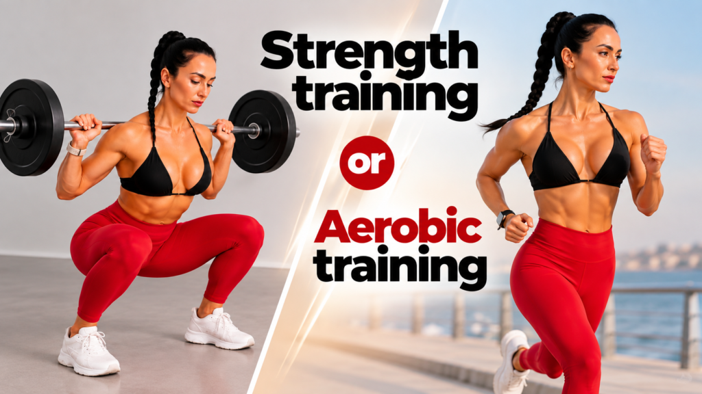 STRENGHT TRAINING OR AEROBIC TRAINING
